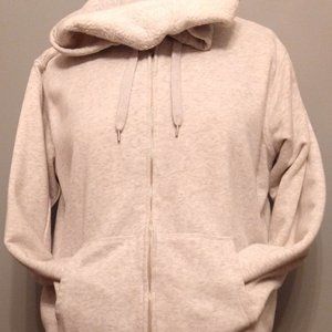 Luxurious plush lined hoodie